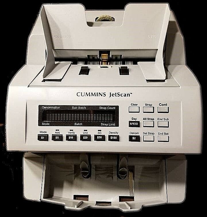 Fully reconditioned Cummins JetScan 4062 money counter